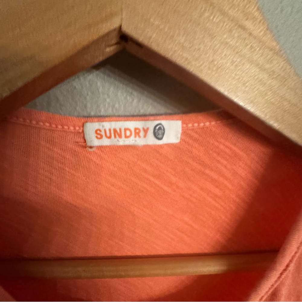 SUNDRY‎ Ruffle Hem Tank Top - Picture 7 of 7